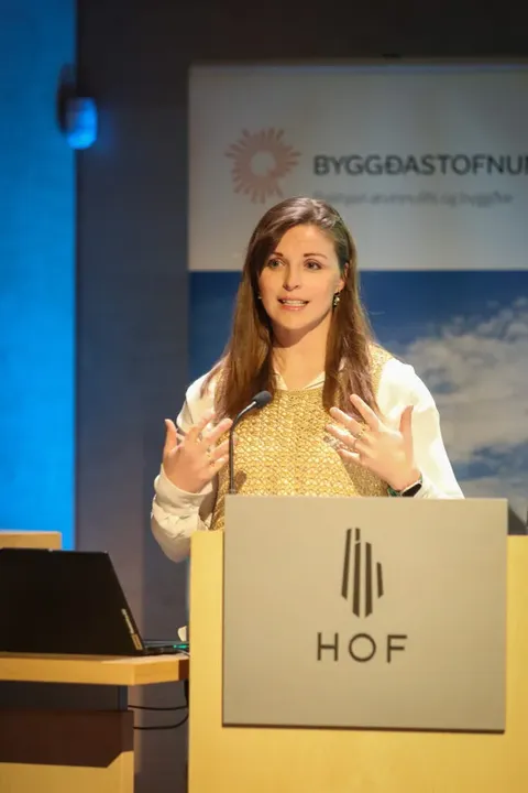 Anna Hulda Ólafsdóttir, skrifstofustjóri loftslagsþjónustu og aðlögunar hjá Veðurstofu Íslands