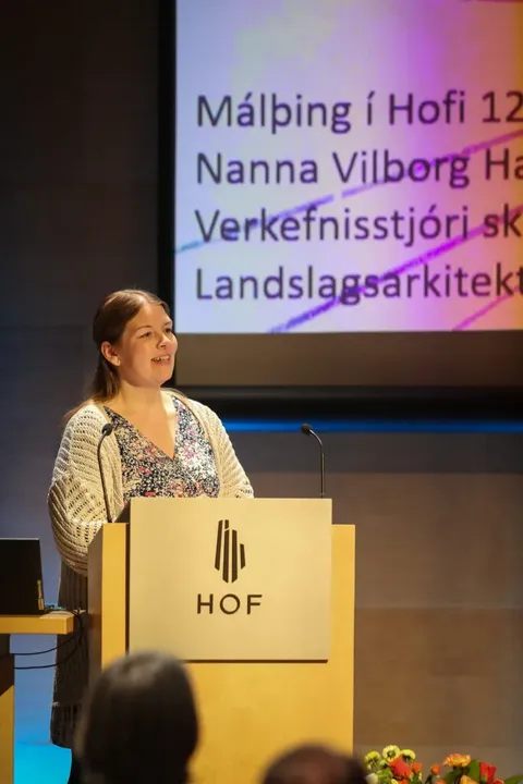 Nanna Vilborg Harðardóttir, verkefnisstjóri skipulags- og umhverfismála hjá Grundarfjarðarbæ
